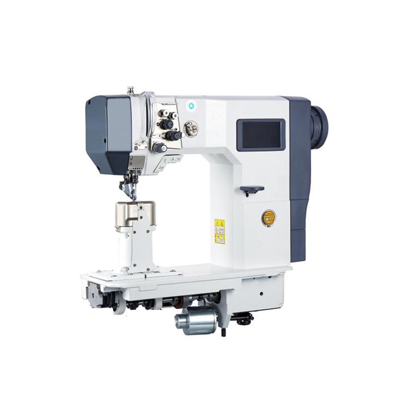 Doppelnadel-Schrittmotor-Pfostennähmaschine