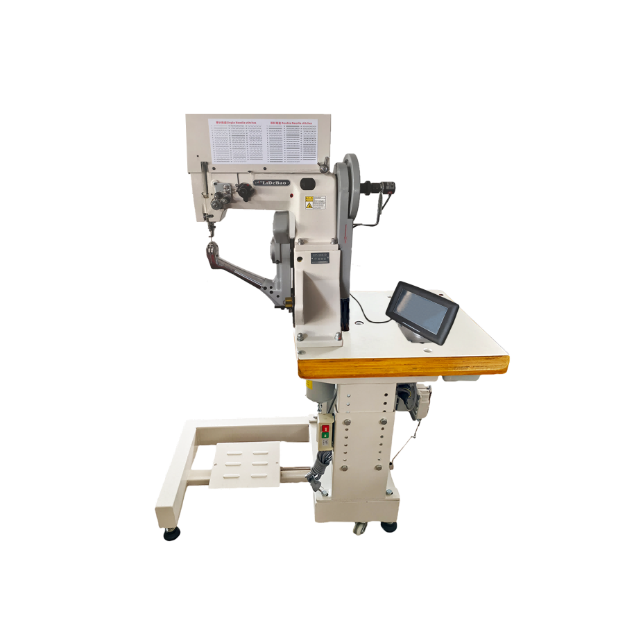 Muster Seitenwand -Sohle -Stitching -Maschine